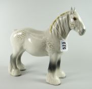 Beswick china dapple grey shire horse Condition reports provided on request by email for this