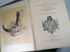 Heraldic Visitations of Wales in two volumes, published by William Rees, dated 1846 Condition