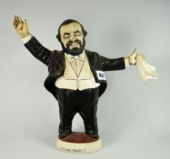 A limited edition John Hughes Grogg of Luciano Pavarotti in performing pose Condition reports