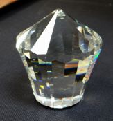 A Swarovski crystal 'Carousel' paperweight Condition reports provided on request by email for this