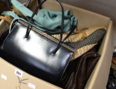 Collection of vintage handbags / shopping bags ETC Condition reports provided on request by email