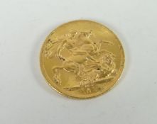George V 1914 gold full sovereign Condition reports provided on request by email for this auction