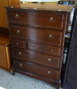 Stag Minstrel chest of four long and three short drawers Condition reports provided on request by
