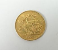 Edward VII 1909 gold half sovereign Condition reports provided on request by email for this