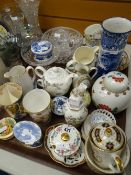 Collection of various china and glass, Coalport, Spode ETC Condition reports provided on request