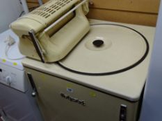 Vintage Hotpoint washing machine with built-in mangle