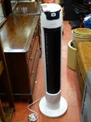 John Lewis upright fan/heater with remote control E/T