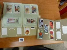 Three Wills cigarette picture card albums