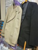 Marks & Spencer's vintage linen suit and a dress suit