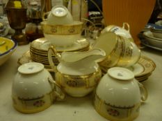 Twenty seven piece Paragon china part teaset
