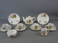 Child's nursery rhyme teaset