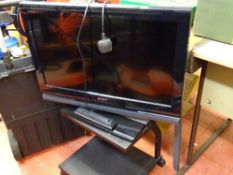 Sony Bravia LCD TV on stand E/T