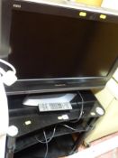 Panasonic Viera LCD TV and glass stand E/T