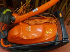 Flymo Easyglide 300 hover mower and Flymo Contour strimmer E/T