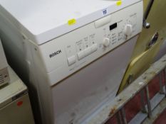 Bosch top loading slimline washing machine E/T
