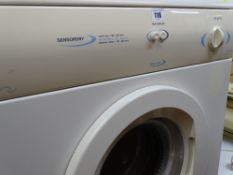 White Knight Sensordry 6kg load dryer E/T