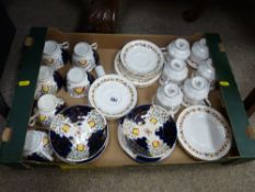 Gaudy Welsh teaware and other teaware