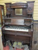Interesting flamboyant organ by Hamilton's Organ Company, Chicago, USA