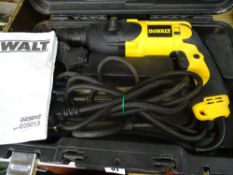 Cased Dewalt D25013 hammer drill E/T