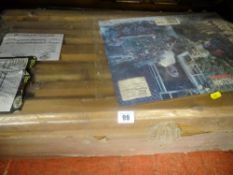 Wrapped Hillian interlock timber planter