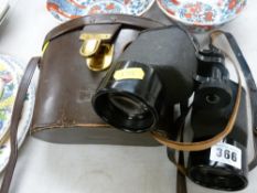 Cased pair of Carl Zeiss 10x50 binoculars