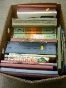 Interesting box of film and movie related books including Picture Show annuals and a number of '