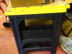 Pair of plastic saw horses