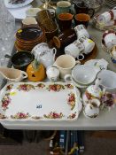 Selection of Hornsea, Denby and other stoneware and tableware etc