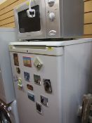 Beko upright fridge and a Matsui 700w microwave oven E/T
