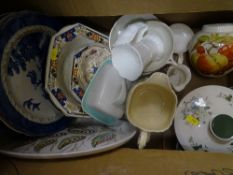 Box of good assorted china
