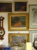 D BERGERES? pair of still life prints and another pair of still life prints