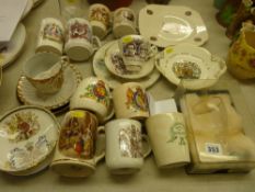 Collection of mainly commemorative china cabinet ware etc