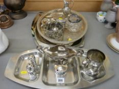 Quantity of EPNS and other metalware etc