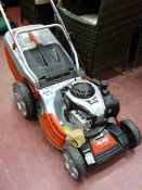Excellent AL-KO self propelled lawnmower with grassbox