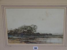 LINDA WATSON unframed watercolour - study of a stone wall, RUTH EVANS unframed watercolour, a modern