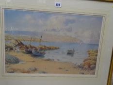WARREN WILLIAMS ARCA limited edition (205/500) print - fishermen tending nets