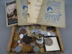 Three official guides and a closing ceremony booklet for the British Empire Exhibition at Wembley