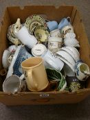 Good quantity of mixed china and pottery