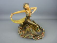 Wade Art Deco style figurine entitled 'Argentina'