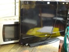 Panasonic silver finished microwave oven E/T CORRECTION