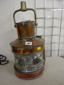 Brass ship's mast head lantern