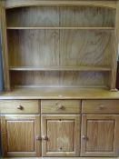 Pine farmhouse dresser