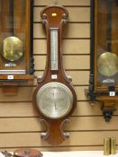 Wall hanging balloon barometer