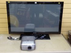 Large Samsung LCD TV CORRECTION (TV ONLY PROJECTOR LOT 67)