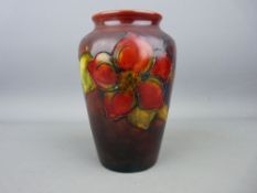 Moorcroft baluster vase, 12 cms high