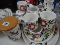 A collection of Portmeirion 'Welsh Dresser' patterned china
