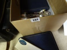 Quantity of silver and silver plate cutlery to include cased knives, forks and loose silver plate