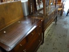 Three items of Stag Minstrel bedroom furniture