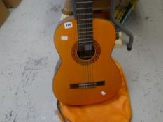 A Dotras Cordoba Spanish acoustic six-string guitar with carry case