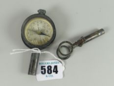 French compass stamped 